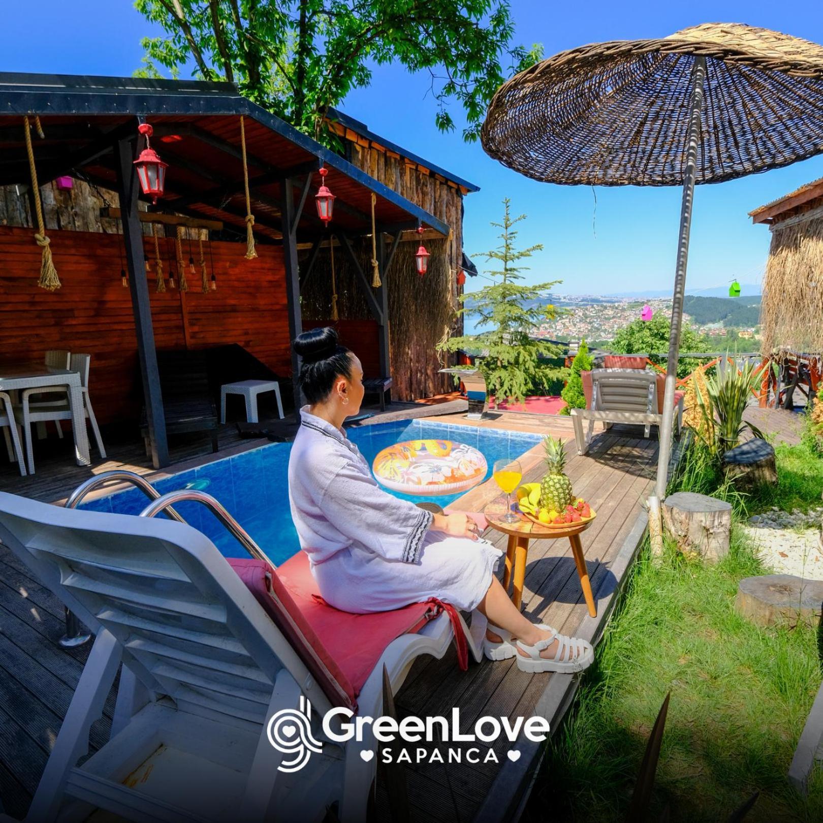 Bungalow Green Love سبانجا الغرفة الصورة